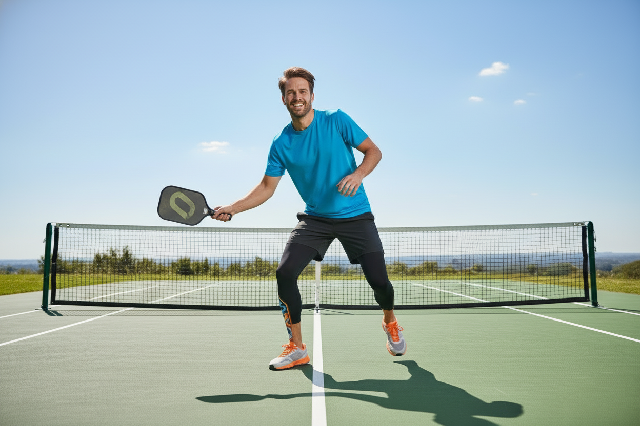 image to reflect the pain-free performance benefit from using insole